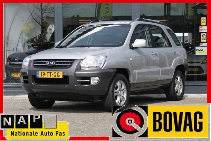 Kia Sportage 2.0 CVVT X-ecutive, Luxe uitv., Clima, 2007