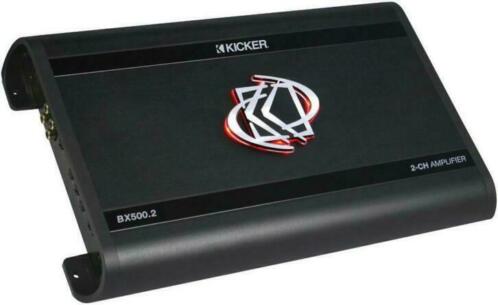 Kicker bx500.2 kicker versterker 500watt rms
