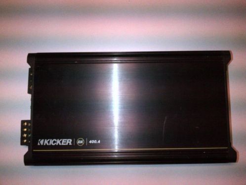 KICKER DX400.4 400W RMS 4-Channel DX Series Car Amplifier