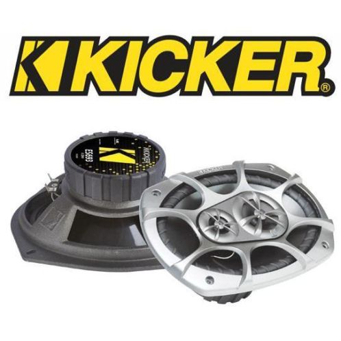 KICKER ES693 Hoedeplankspeakers Uitverkoop maar 69 euro