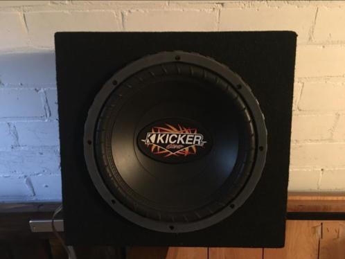 Kicker subwoofer  kicker versterker  power cap 1F