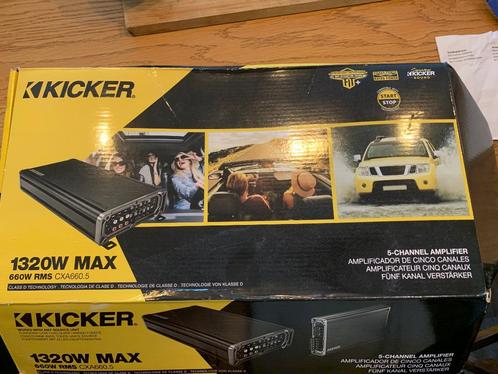 Kicker versterker CXA660.5 Nieuw in doos
