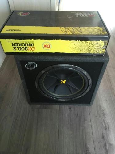 Kicker woofer plus versterker