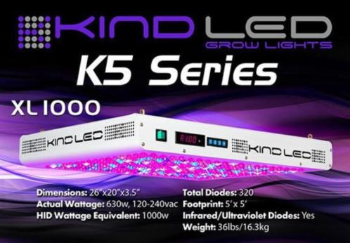 Kind LED  kweeklamp  groeilamp