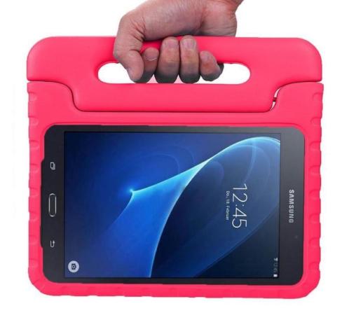 Kinder hoesje Samsung Galaxy Tab A 2016 (7.0) roze
