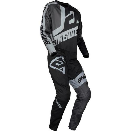 Kinder Motorcross Pak Answer Zwart  MAAT 28  XL