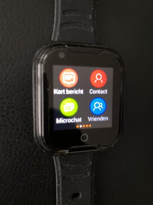 Kinder smartwatch met simkaart, GPS Tracker, 4G, zaklamp