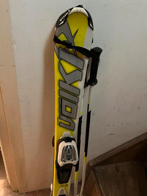 Kinderskis Volkl top ski 100 cm, incl stokken