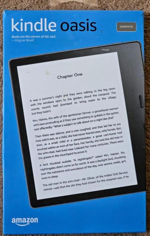 Kindle Oasis 3 (10th generation) 8 GB, Wi-Fi, Graphite