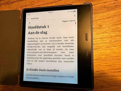 Kindle Oasis 9th generatie 8GB incl org case