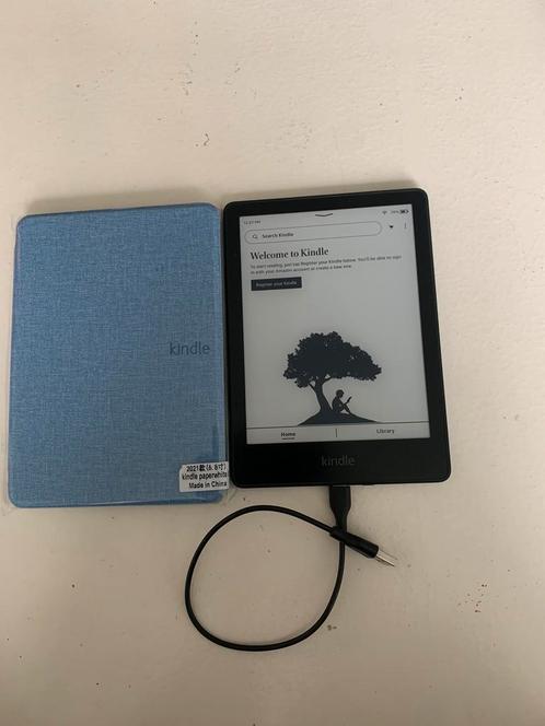 Kindle Paperwhite 11e Gen 16GB 7 Inch Display met HoesLader