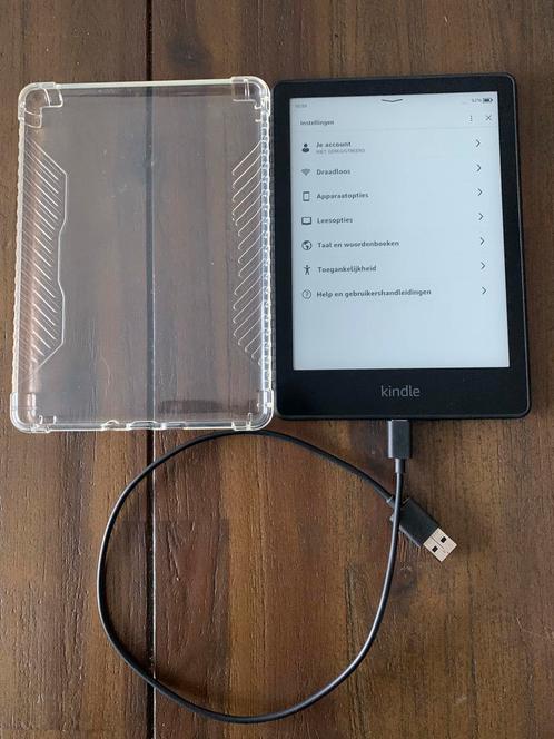 Kindle Paperwhite 11e Gen 8GB Waterbestendig met hoeslader