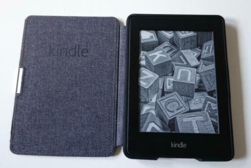 Kindle Paperwhite (2nd gen) 2GB met leren hoes van Amazon