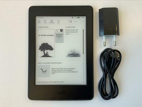 Kindle Paperwhite 3, 7th gen, zwart, 4 GB