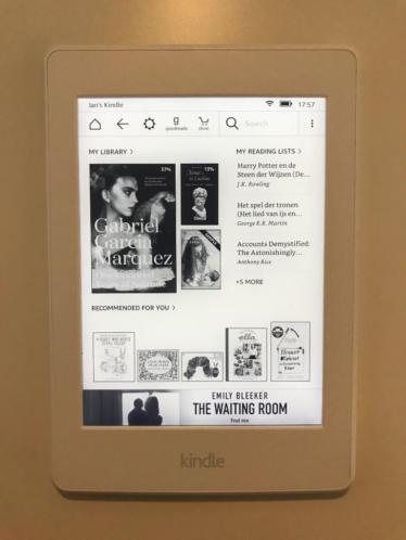 Kindle Paperwhite 6 E-reader, Backlit, Wi-Fi, (CASE AVAIL)