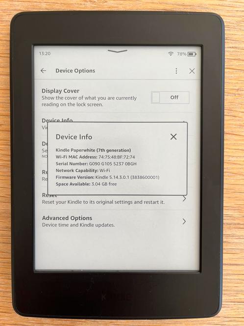 Kindle Paperwhite (7th generation)