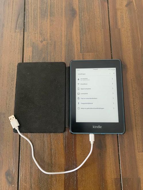 Kindle Paperwhite Blue 10e gen 8GB met originele hoeslader