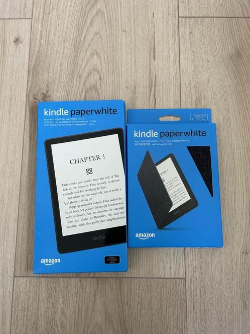 Kindle Paperwhite E-reader  gratis hoes (NieuwOngebruikt)