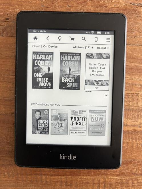 Kindle Paperwhite e-reader versie 5