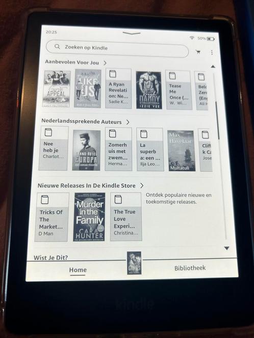 Kindle paperwhite incl oplader