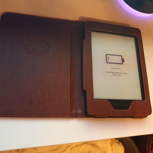 Kindle with etui leather
