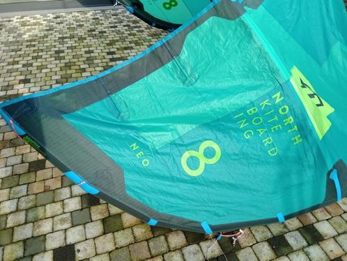 kite North Neo 8m (ev. met bar en board)