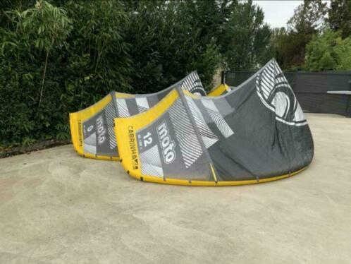 Kiteset Cabrinha Moto 2019 7m amp 9m amp 12m Grijs  Bar