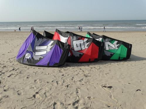 Kiteset compleet Ozone C4 V6 kites 7m - 9m - 11m 