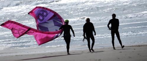 kitesurflessen ,kitesurfcursus , kitesurfles in Zandvoort