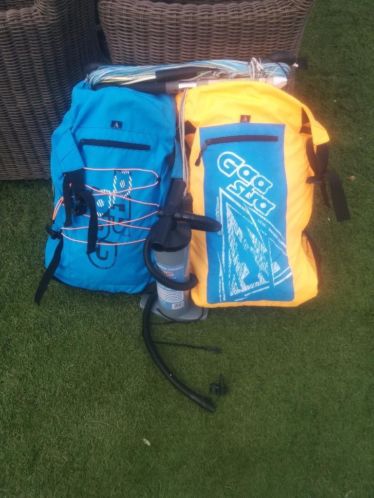 Kitesurfset Gaastra Pure 9m11m incl. Barsystem X2 en board