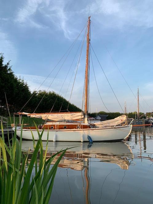 Klassiek Zeiljacht, teak Opbouw, S-spant st, Harrison Butler