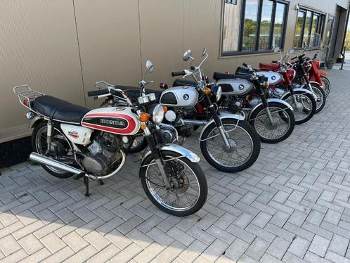 Klassieke Hondax27s, CL90, CB90, C77 Dream, CD200, SS125 uniek