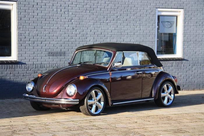 Klassieke Volkswagen Kever 1.3 Cabriolet, bied n mee