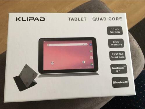 Klipad Tablet quad core NIEUW GESEALD IN DOOS