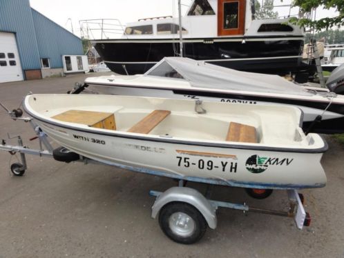 KMV With 320 dromedille eventueel met buitenboordmotor