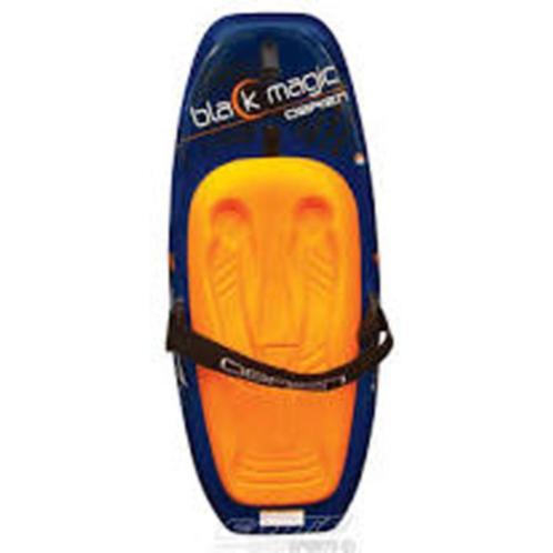 kneeboard Obrien Black Magic board met UITKLAPBARE vinnen  