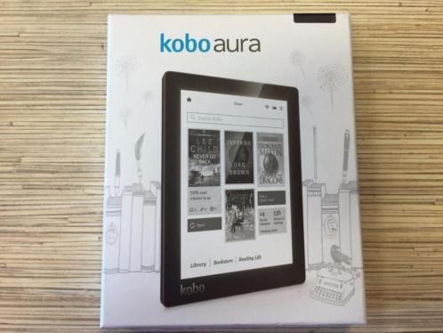 Kobo Aura - 6,8 inch-4gb-wifi-verlicht- 6 maanden garantie