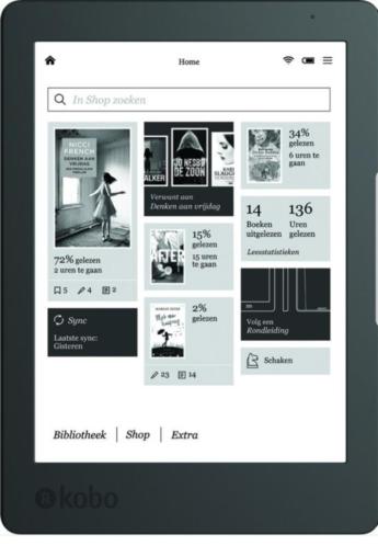 Kobo aura E reader Edition 2 nieuw in doos