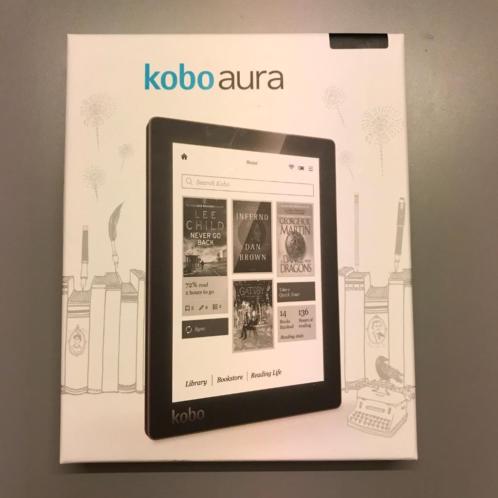 Kobo Aura e-reader IN NIEUWSTAAT