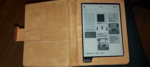 Kobo Aura E-reader met hoesje