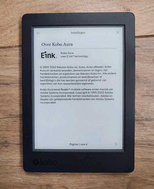 Kobo Aura edition 2 ereader met ingebouwde schermverlichting