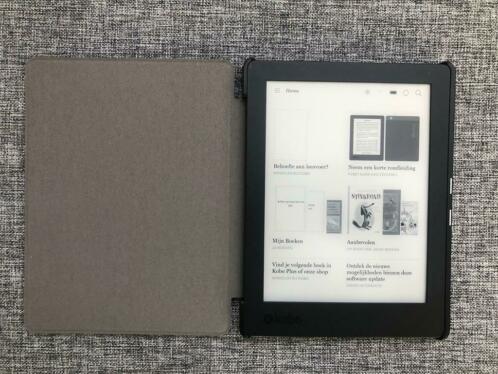 Kobo aura h20 edition 2  boeken  verlichting  sleepcover