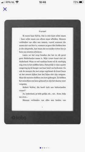 Kobo Aura H20 Edition 2 nieuwstaat met extra hoesjes en doos