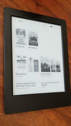 Kobo Aura H2O Ereader incl toebehoren, izgs