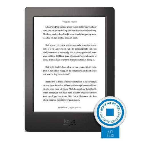 Kobo Aura H2O, Zwart