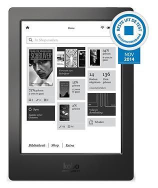 Kobo Aura H2O - Zwart - e-reader 145,00