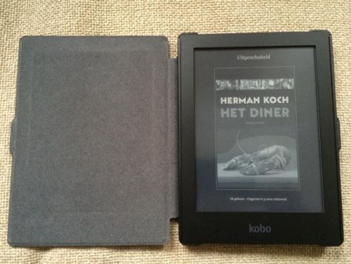 Kobo Aura HD eReader  sleepcover ongebruikt
