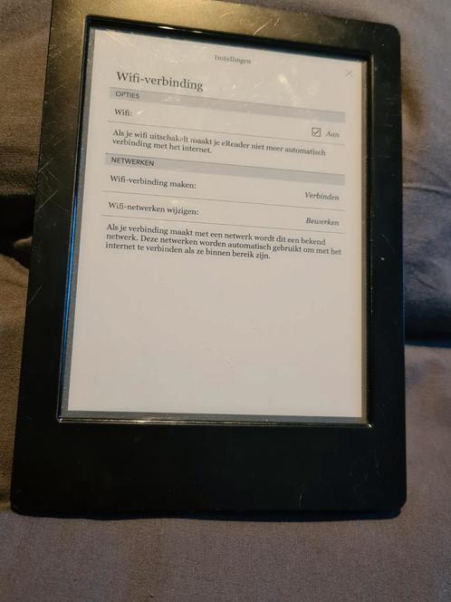 Kobo Aura met een probleem