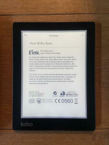 Kobo Auro E-reader N514 Ebook Tablet