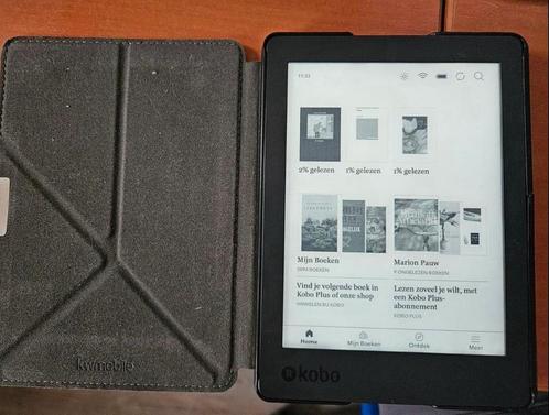 Kobo auro met 2000 NL talige boeken